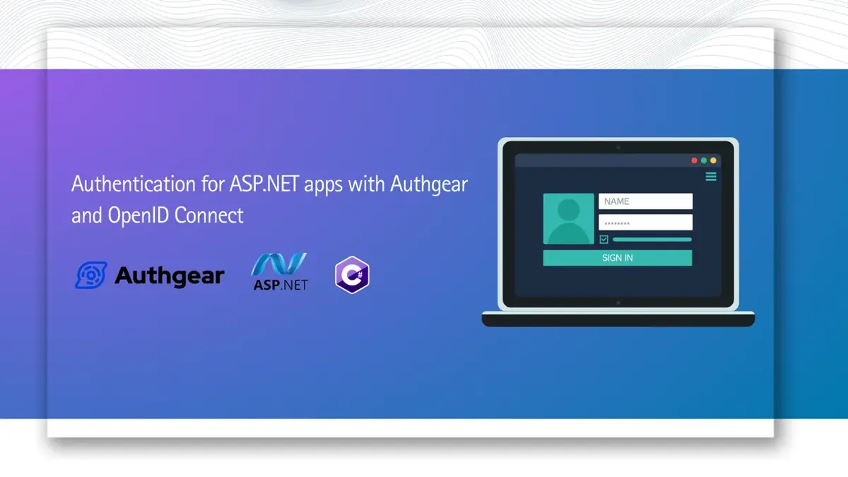 Authentication for ASP.NET apps with Authgear and OpenID Connect